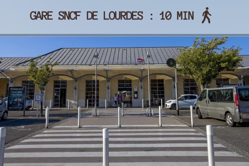 Appartamento Le Jeanne 4/6 Couchages, Wifi, Sanctuaire Lourdes Esterno foto