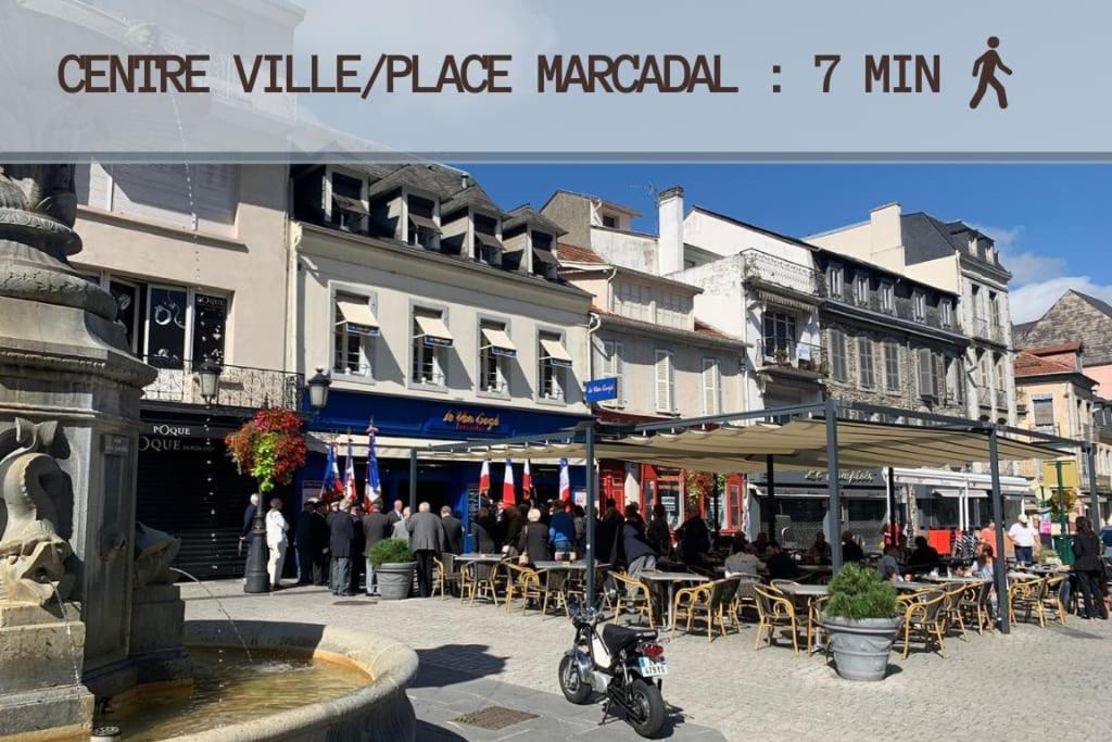 Appartamento Le Jeanne 4/6 Couchages, Wifi, Sanctuaire Lourdes Esterno foto